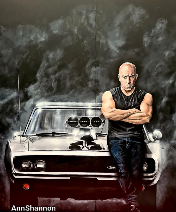 Shannon Art Murals - Fast N Furious