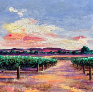 Shannon Art Impressionism - Kies To The Barossa