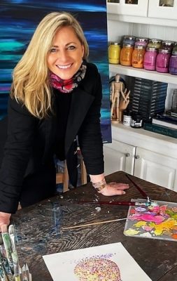 Ann Shannon Fine Artist - Working Studio